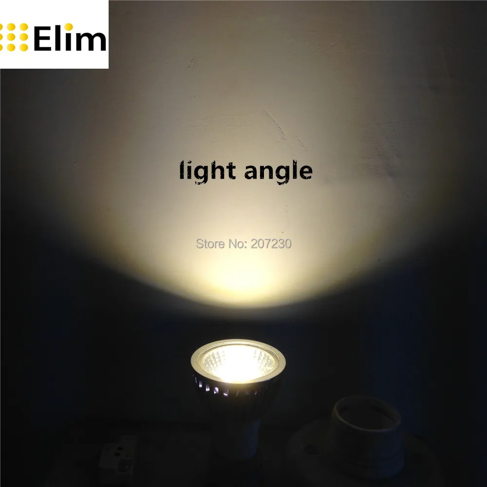 10pcs/Lot LED Spot Lamp Bulb GU10 Cob E27 E14 Dimmable 2700K Warm White 3W 5W 7W 10W Rreplace Halogen