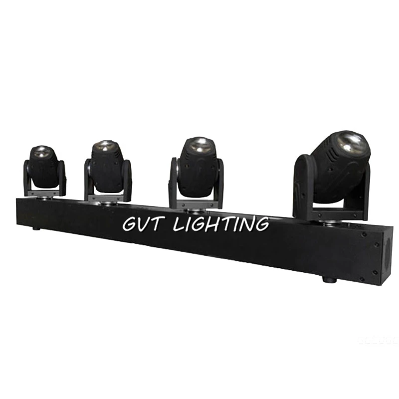 4X10W RGBW 4IN1 LED Beam Light DMX Bar Beam Moving Head Lights Great Effects DJ Club Dance Party Disco Events Stage Lighting