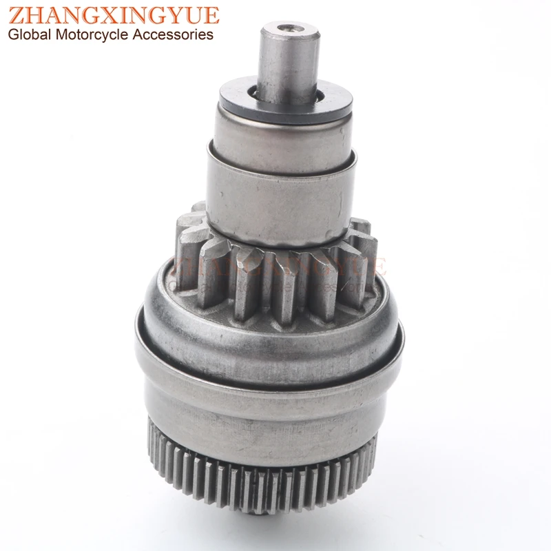 Scooter Starter Motor Clutch Gear for PIAGGIO Nrg Power Purejet 50 Liberty moc 4T & Elle 50cc 96922R 100254700 14T/55T