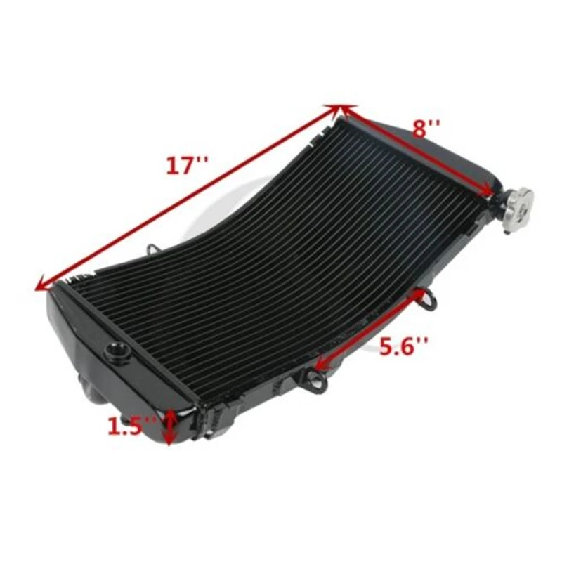 Motorcycle Enging Radiator Cooling Cooler For HONDA CBR929RR CBR 929 RR 2000-2001