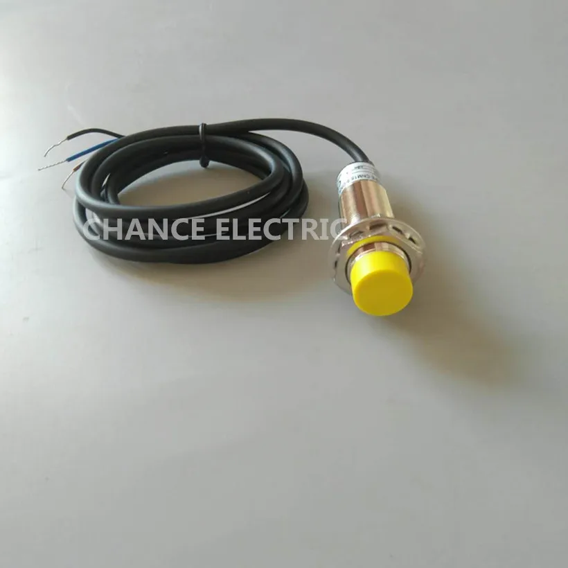 CHUX NPN NO Capacitive Proximity Sensor 8mm Distance CM18-8-DNA Non-flush LED Level Capacitance Switch NPN