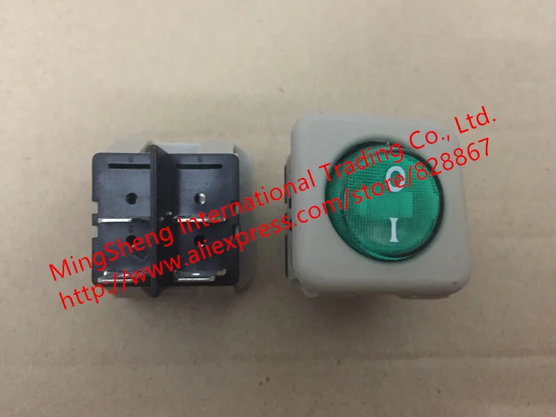 Original new 100% large rocker switch 15A high current four round light R21-22C-36 10A 250VAC 15A 125VAC