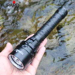 YUPARD New Diving  4000 lumens  XM-L2 3*L2 led Flashlight Torch Waterproof underwear Lamp Light super T6 white yellow light