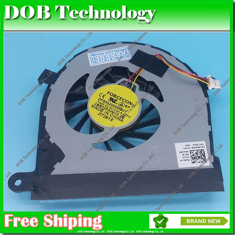 

For DELL INSPIRON N7110 64C85 Laptop CPU Cooling Fan
