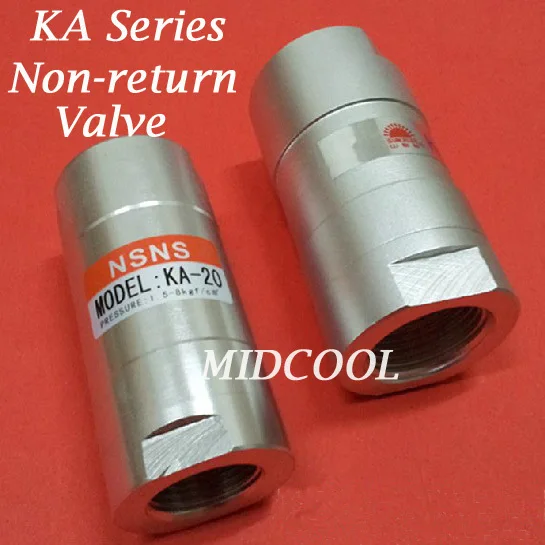 Free shipping Non return valve KA-15 Port 1/2