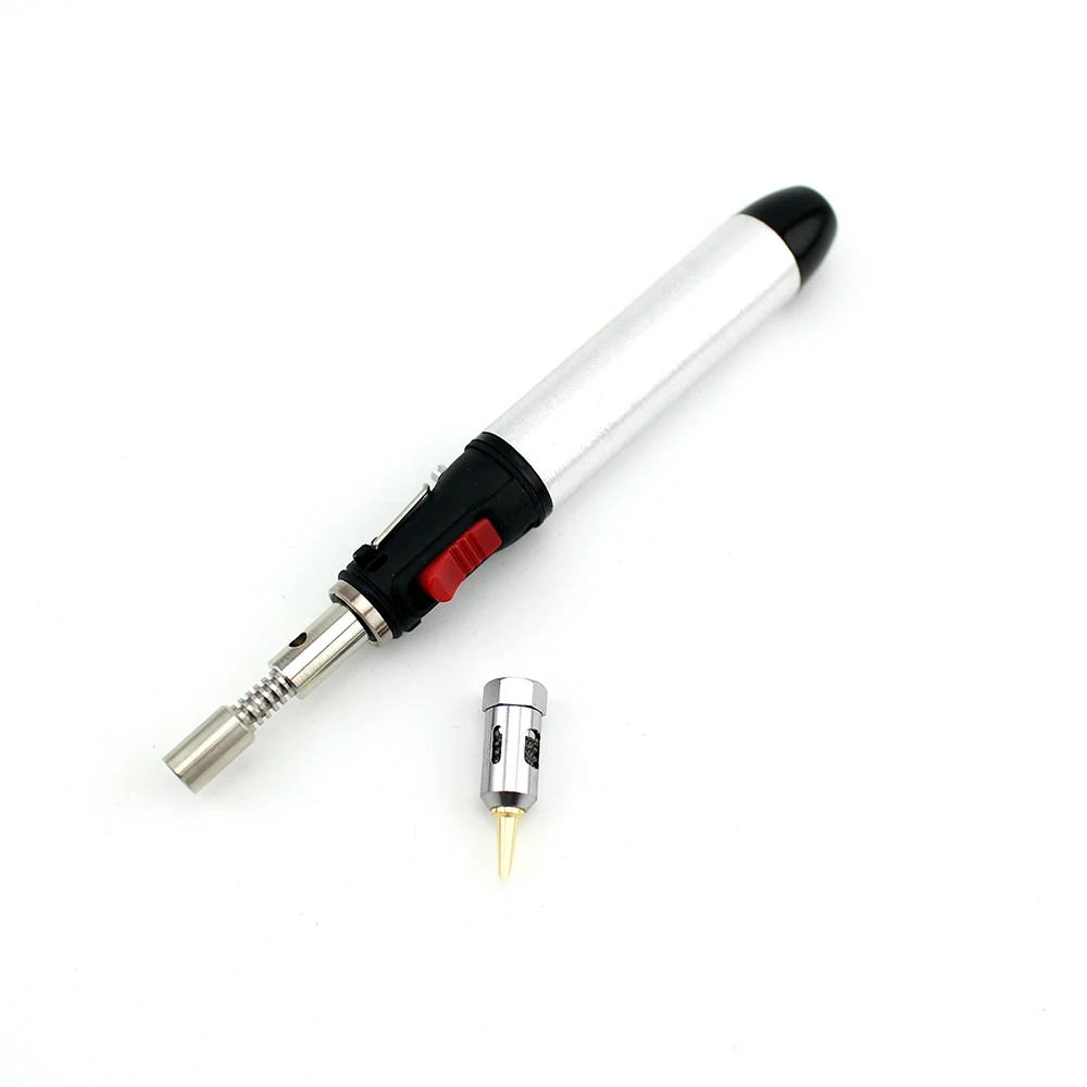 High quality Portable Heat Gun Flame Butane Gas Soldering Iron Pen Torch Welding Tool Gas Torch soldering Gas gun