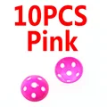 10 piezas de color rosa
