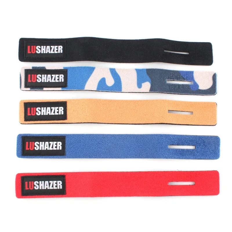 2pcs / lot Fishing Rod Tie Magic Fishing Tool Cable Ties Rod Strap Belt Necktie Fishing rod Accessories Suspenders