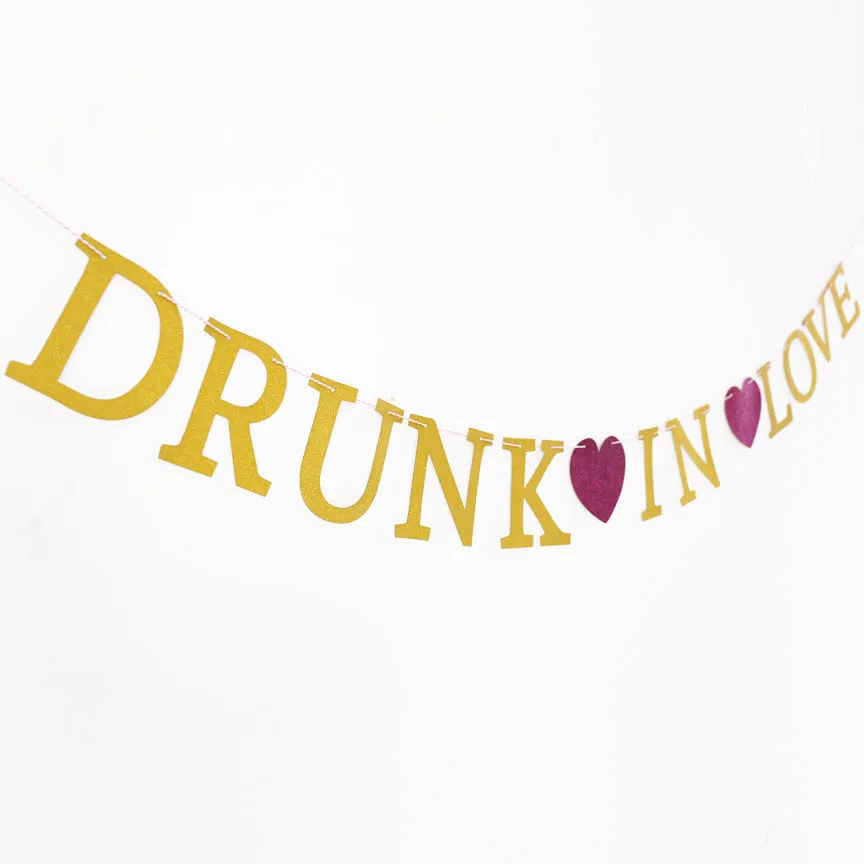 Drunk In Love Banner, Bachelorette Party, Stock The Bar Party, Wedding Bar Sign, Wedding Sign, Drunk In Love.