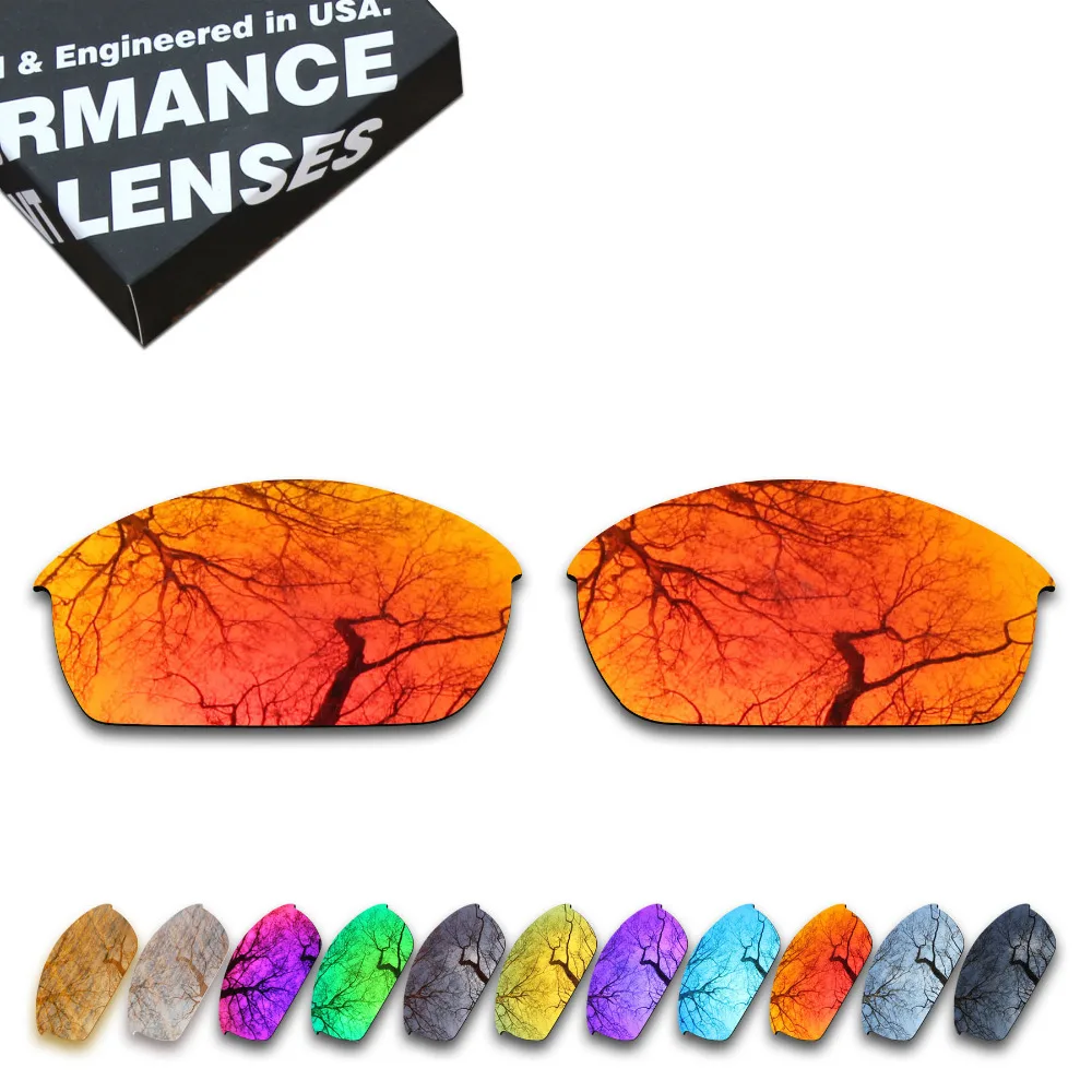 

Millerswap Polarized Replacement Lenses for Oakley Flak Jacket Sunglasses - Multiple Options