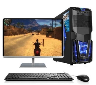 Intel-desktop i3/i5/i7 /2gb/4gb/8gb ram, 120gb/1tb hdd, desktop, com 18.5, 22, 24 polegadas, lcd, hd, 1080p, computador