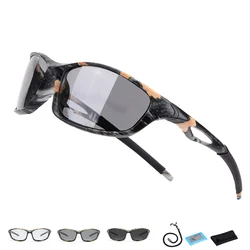 Hot Sale Polarized Photochromic Hiking Glasses Men Women UV400 Hunting Goggles Camping Eyewear Sport Climbing Fishing Sunglasses