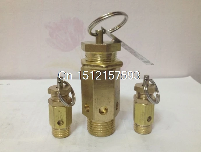 

DN8 1/4" DN10 3/8" DN15 1/2" DN20 3/4"PT Male Air Compressor Safety Pressure Relief Valve A21W-16T 3/5/7/8/10/11/12.5/15KG