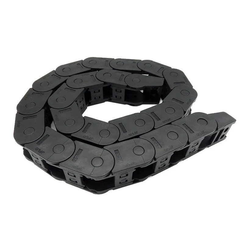 Imagem -04 - Jflo-plastic Drag Chain Cabo Wire Carrier Towline para Cnc Router Transmissão de Máquinas-ferramentas 25x25 mm 40 Hot Sales m