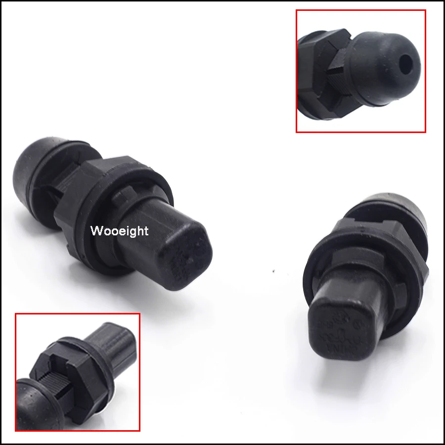 Wooeight 2Pcs Black Adjustable Buffer Block Trunk Lids Rubber Pier Cushioning Pad 1KD827499 5KD827499 For VW Golf 6 MK7 POLO