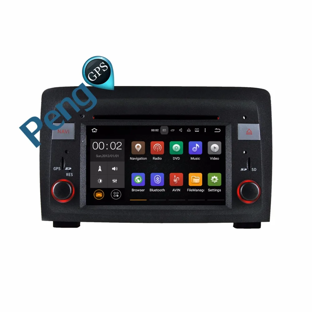 Android 9.0 Car Radio for Fiat Idea 2003-2007 Lancia Musa 2004-2008 GPS Navigation Aftermarket Headunit 2 Din CD DVD Player