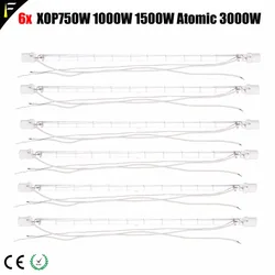 6pcs MAX 15 Xenon Stobe Lamp Flash Tube Lamp 3000w Atomic Xenon Light Bulb 1kw/3kw SP-1500 XOP15 100v For Strobe Light Fixture