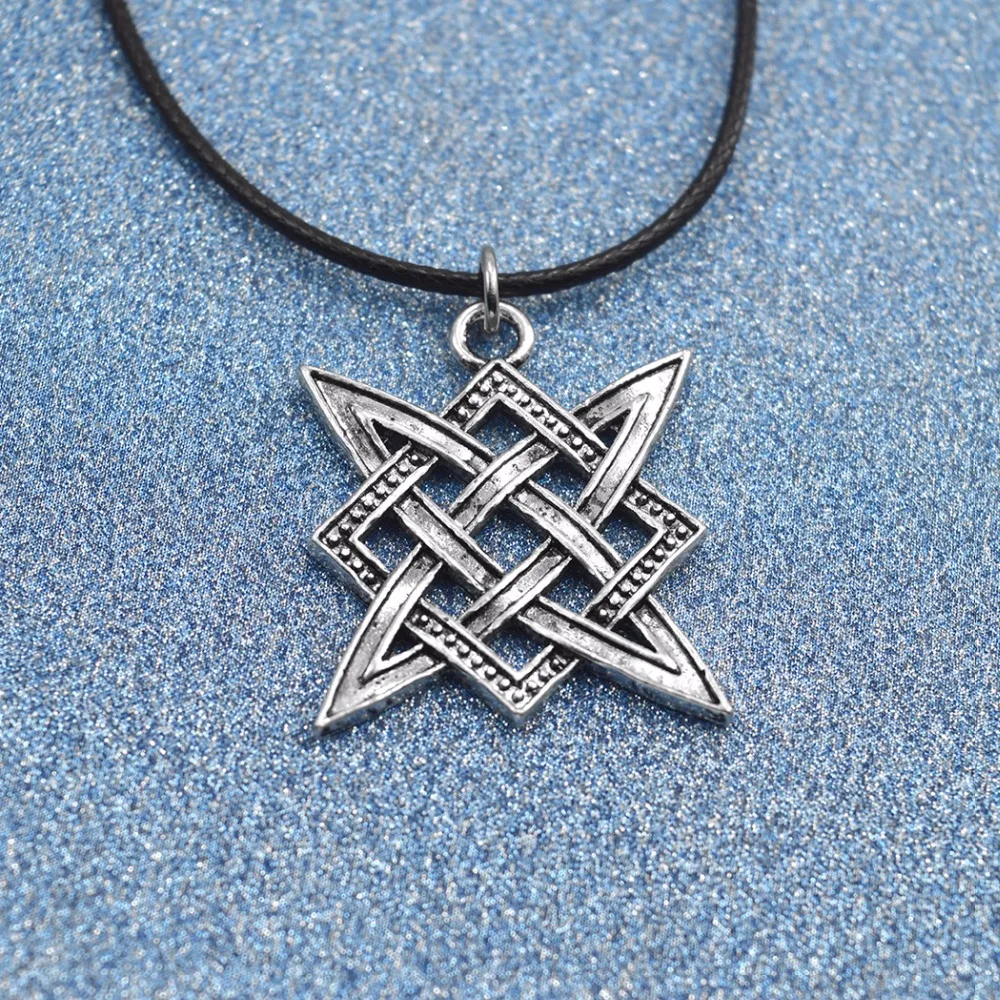 Kinitial 5pcs Antique Slavic Norway Valknut Viking Svarog Pendants Star Rus Amulet Charm Ancient Talisman Jewelry Fit Necklace