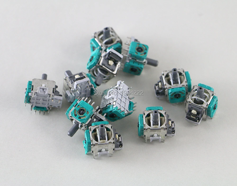 Xbox One 컨트롤러 용 100 개/몫 기존 3D 아날로그 3Pin 센서 모듈 전위차계 3D 조이스틱 교체