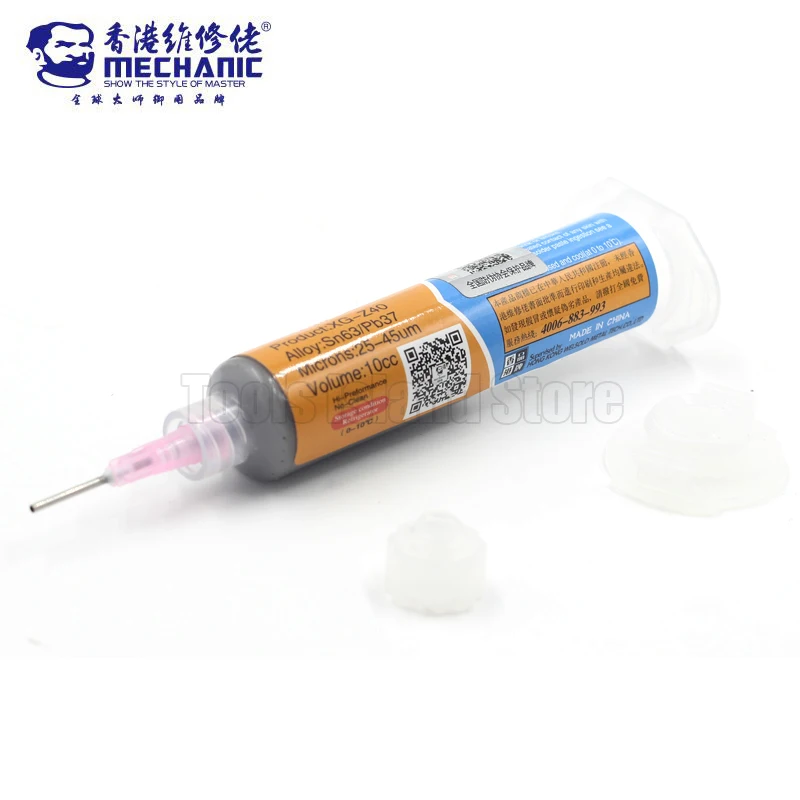 MECHANIC XG-Z40 BGA Solder Flux Paste  Soldering Tin Cream Sn63/Pb37 25-45um for soldering cellphone repair