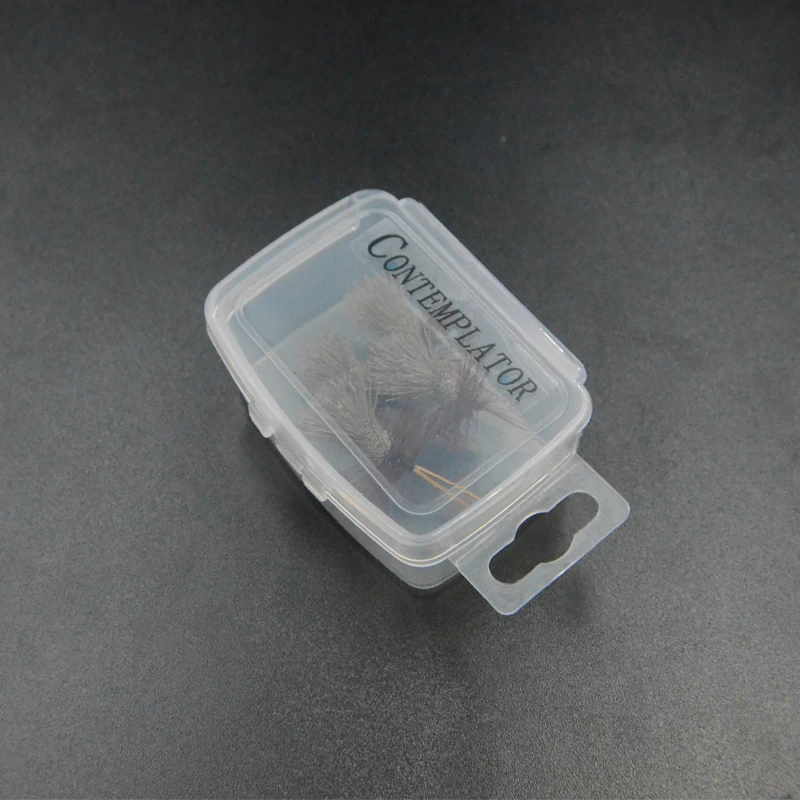 Goddard Natural Caddis Mosca Seca Flotante pelo de ciervo - imagen 5