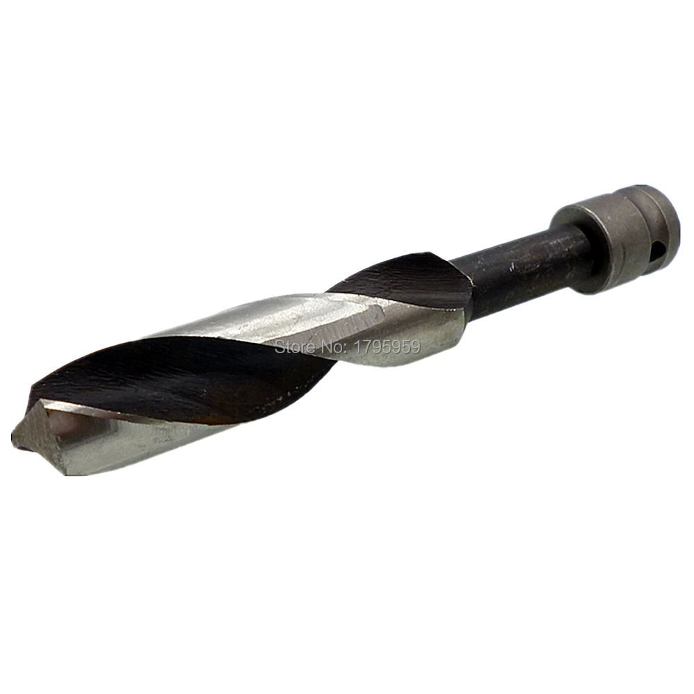 Ridotto Shank Drills Metrica Hss Drill Bits Diametro Lama 22mm HSS Punte Elicoidali In Acciaio Al Carbonio 1/2 "Sq. convertitore Adattatore