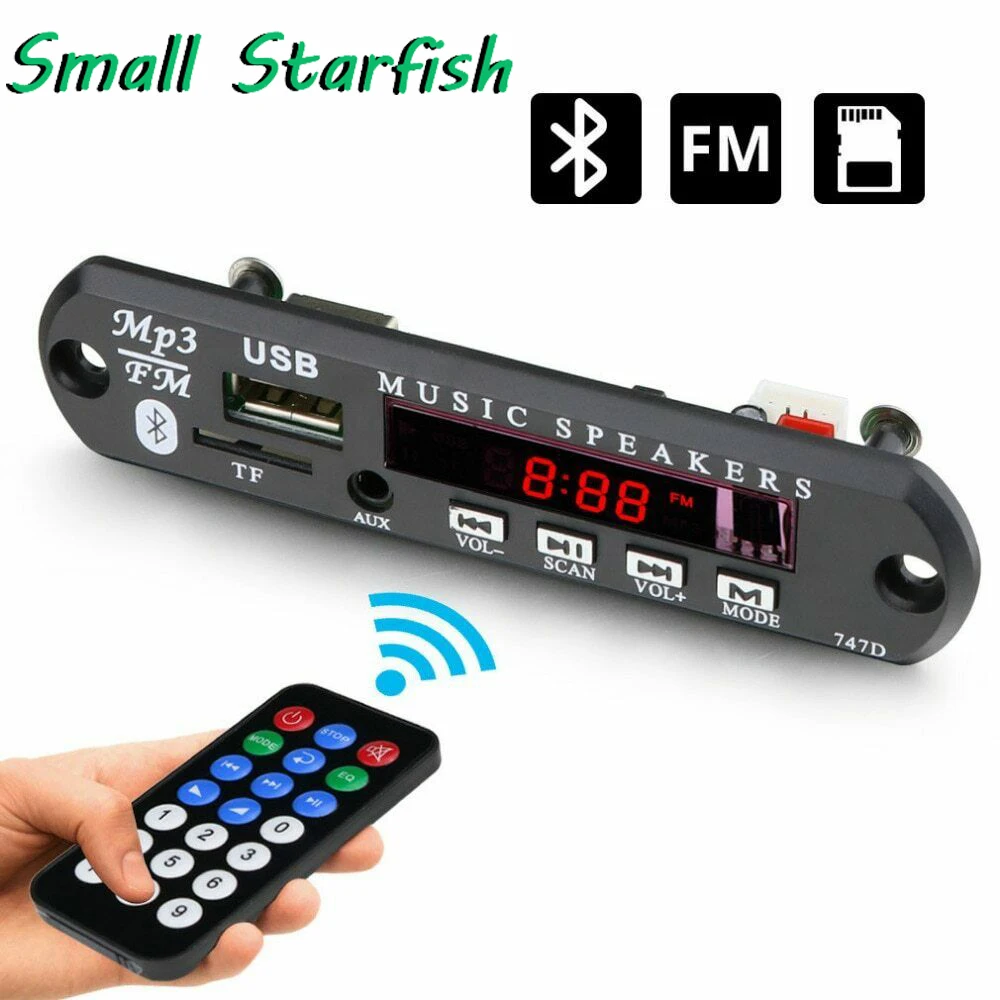 avtagnitola radio bluetooth car radio Wireless car audio USB TF FM Decoder Board MP3 WMA Player with Remote Control Bluetooth