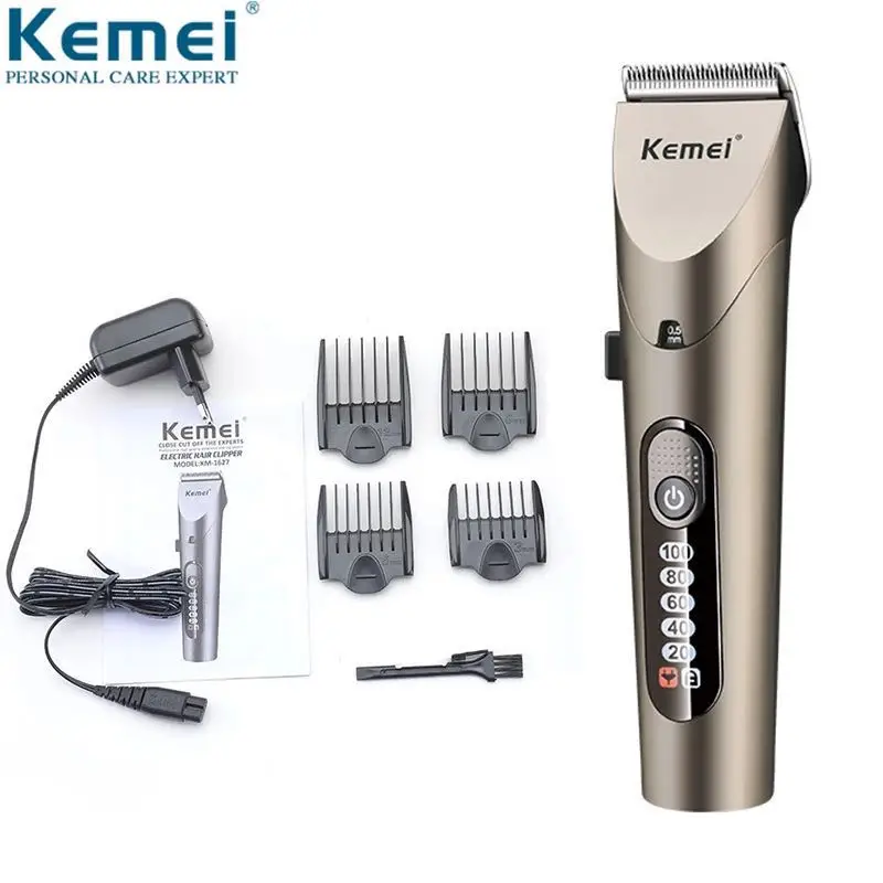 

New Style Professional Cordless Hair Clipper Razor Cutter Barber Beard Shaver Rechargeable Electric Hair Trimmers