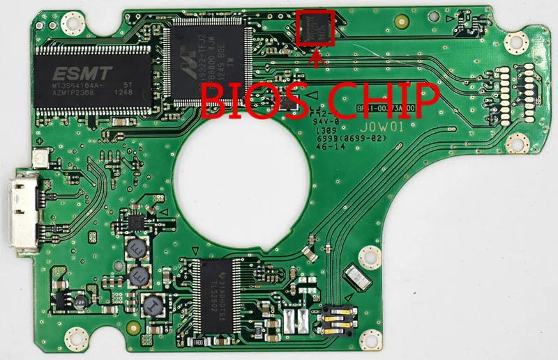 Placa dura do PWB do motorista, BF41-00373A, USB 3,0, M8U _ 539B _ REV.01 R00, HN-M500ABB, HN-M500ABB, ST1000LM025 , ST500LM014