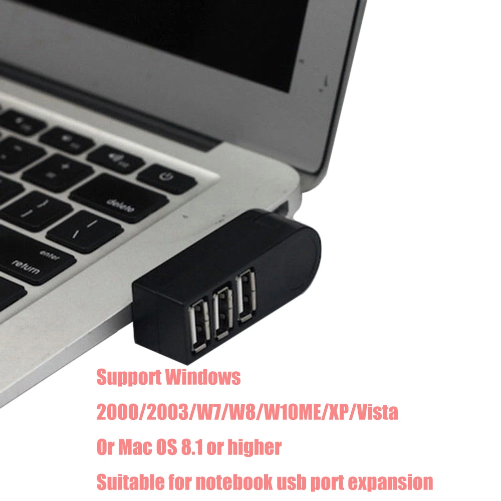 Mini adattatore HUB multiplo a 3.0 porte Splitter HUB Multi USB per MacBook Air Pro accessori per Computer Huawei p30 Pro Iphone 11 PC