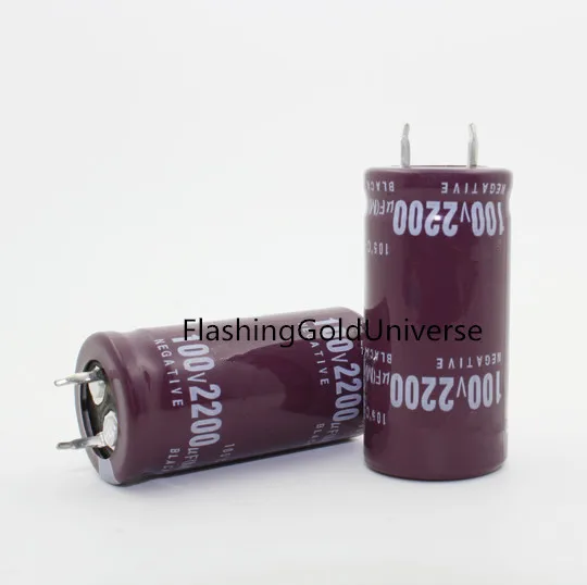 

100V 2200UF 2200UF 100V Electrolytic Capacitor 22*45 best quality