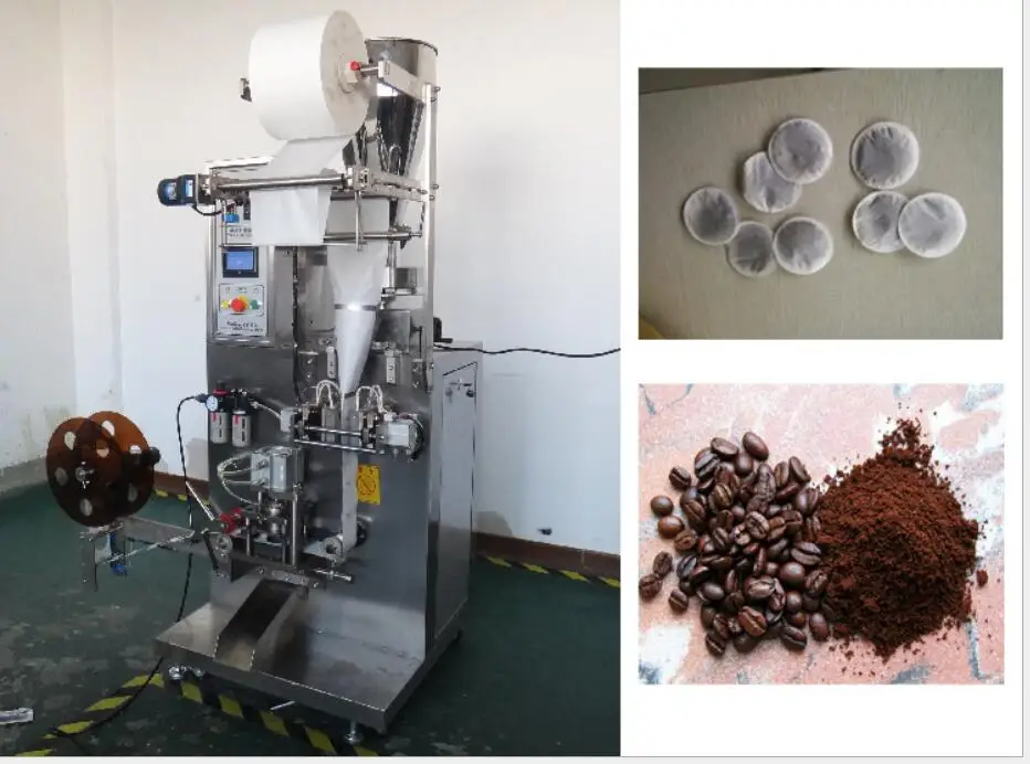 Edelstahl Getreide Kaffee und Tee Runde Tasche Verpackung Maschine