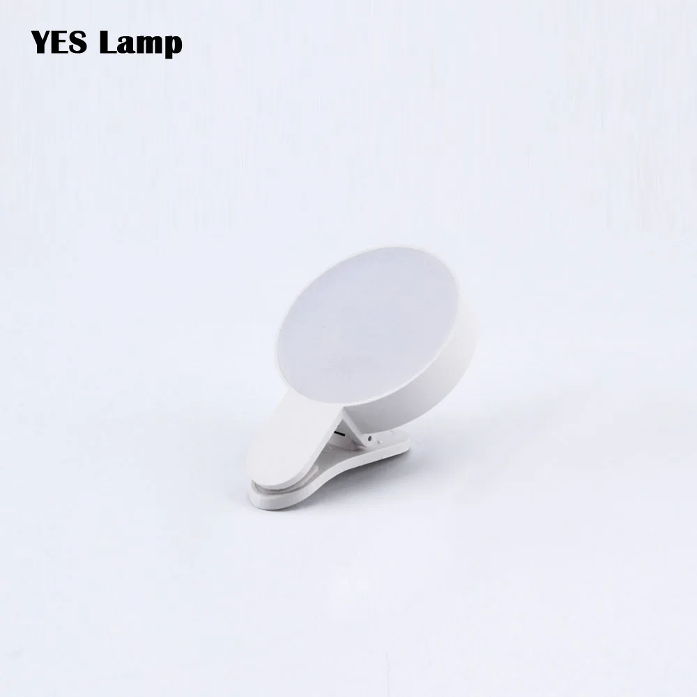 Beauty Fill Lamp Cell Phone Selfie Ring LED Light  Portable Circle Photography Clip Light for Mobile Phone Camera Rechargeable