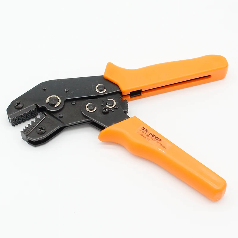 SN-06WF Mini European Straight Multi jaw terminal Crimping tool plier 0.25-6mm2 hand tools Crimper pliers