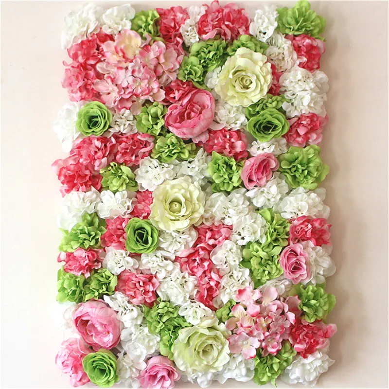 

Artificial Silk Flower Wall Background, Wedding Props Supplies, Wall Decoration Arches, Rose, Peony, Window Studio, 60x40 cm