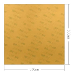 0.3mm PEI Sheet 3D Printer Build Surface 330x330mm/13
