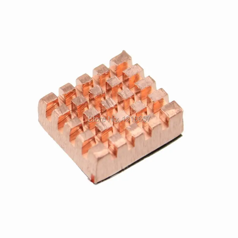 160pcs lot 13x12x5mm Copper Heatsink Ram Memory Heat sink Cooler PC Xbox 360VGA DDR