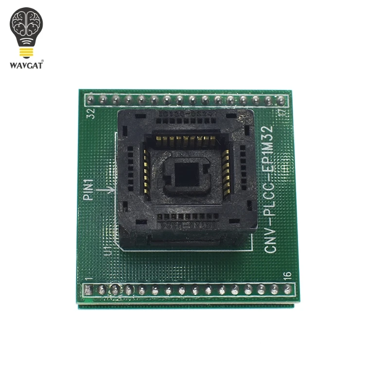 Top Quality Chip programmer PLCC32 adapter socket CNV-PLCC-EP1M32 0324-309 with Board for BIOS PLCC32