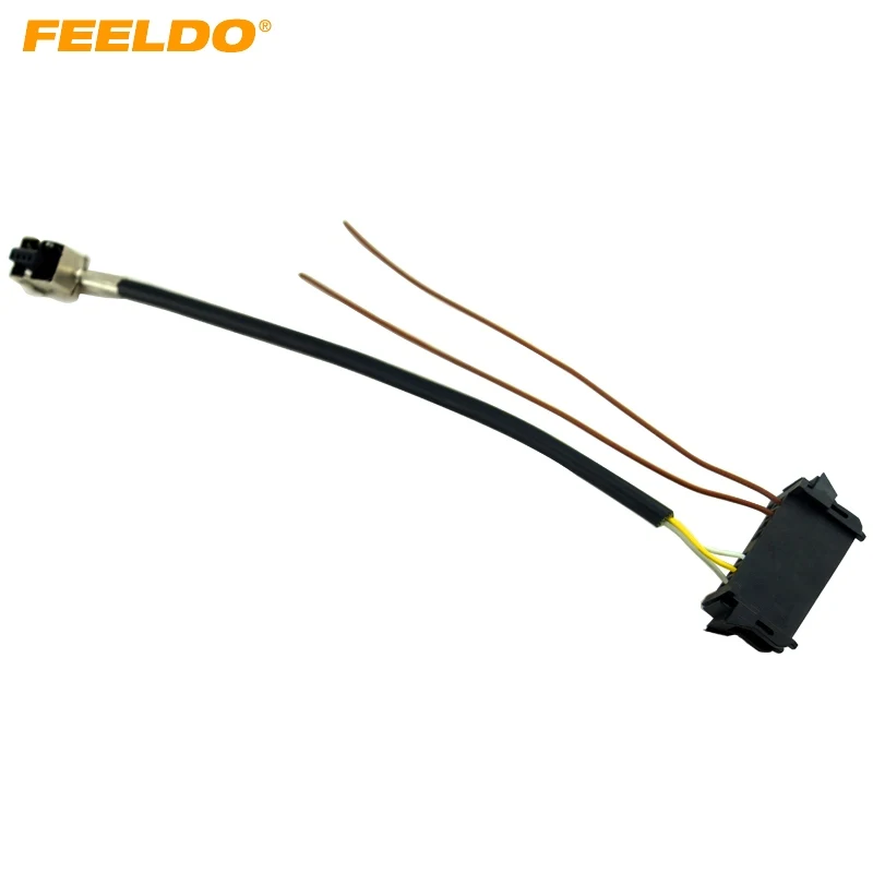 

FEELDO 2Pcs Power Cord Wire Harness For Valeo Factory Original D3/D3S OEM Xenon HID Ballast