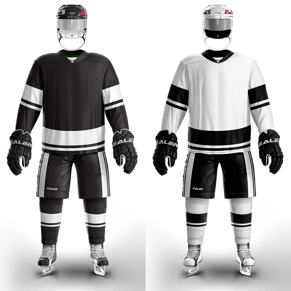 COLDINDOOR 2 pieces home and away hockey jersey H6400