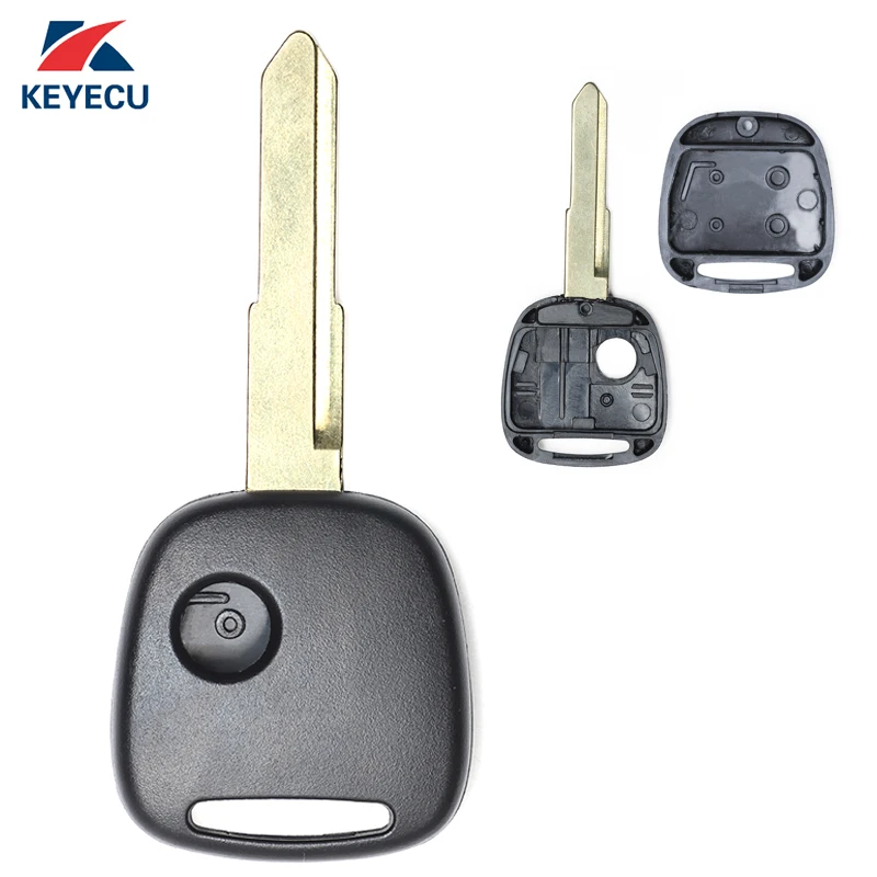 KEYECUReplacement Remote Key Case Shell Fob 1 Button for Suzuki Uncut HU87 Blade