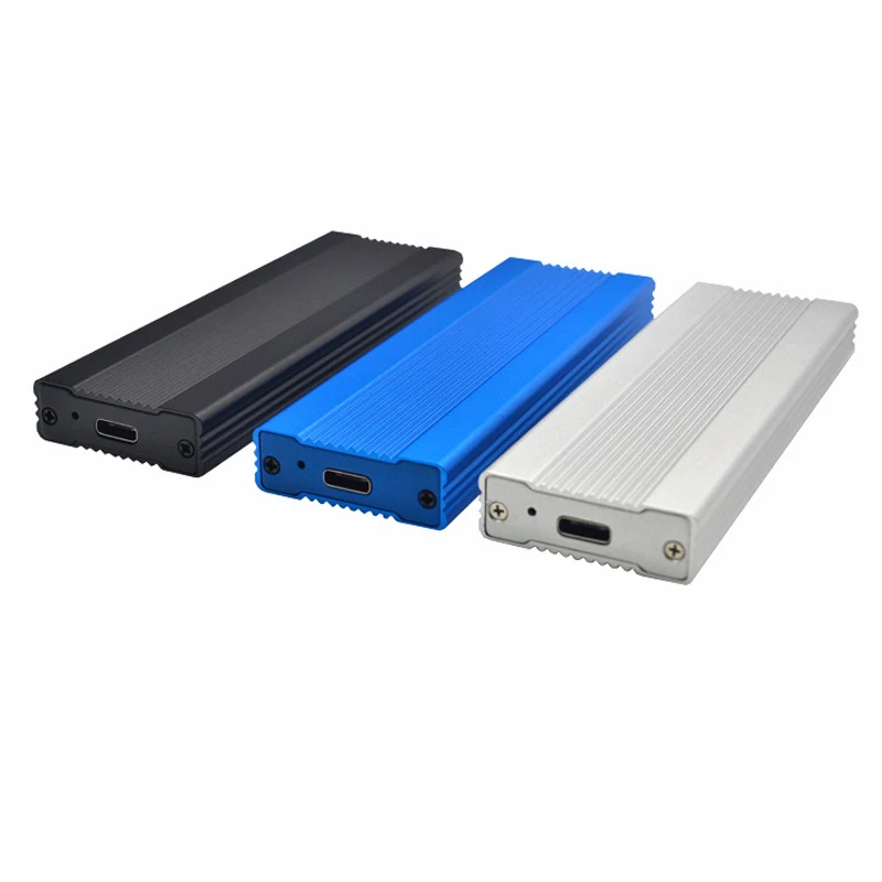 H1111Z Box e Alloggiamenti per HDD M.2 SSD Enclosure Caso M.2 a USB Adattatore M.2 SSD NVME PCIE USB3.1 Tipo C Hard Disk Esterno disco Della Cassa Della Scatola