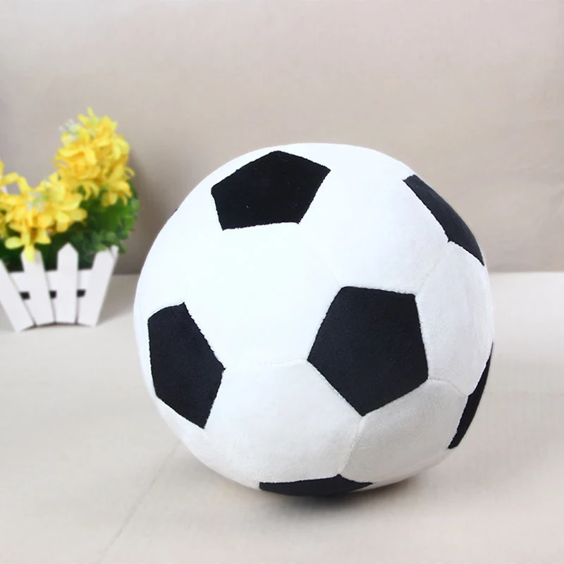 

20cm Plush Football Toy Stuff Soccer Model Doll Sofa Pillow Ornament Kids Boy Game Toy Fans Commemorative Gift