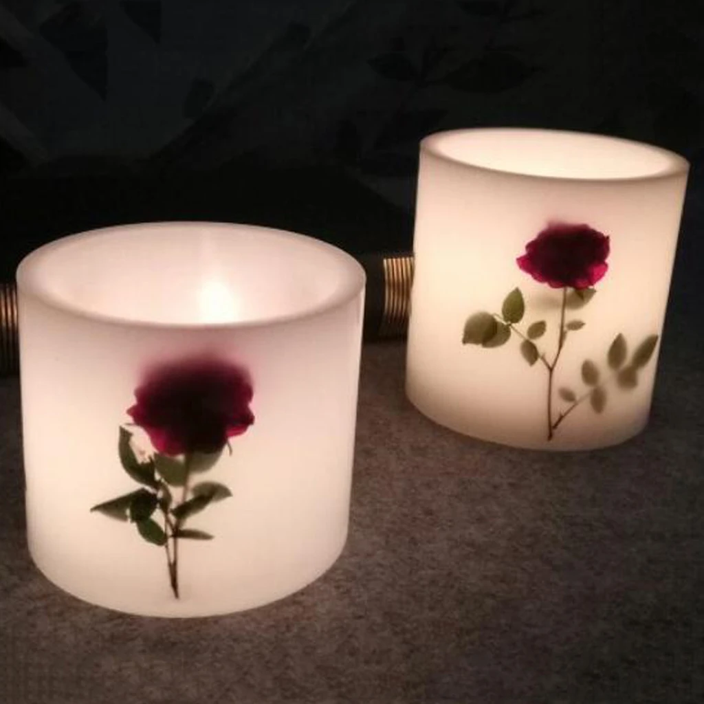 Hollow Candle Making Mold Mould for Handmade Wedding Scented Candle 50x50mm