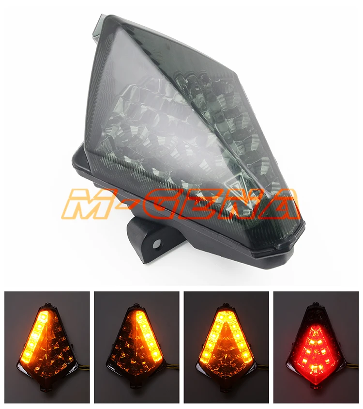 Motorcycle LED Rear Turn Signal Tail Stop Light Lamp Integrated For YZF1000 YZF R1 2007 2008 07 08 TMAX530 T-MAX530 2012 13 14