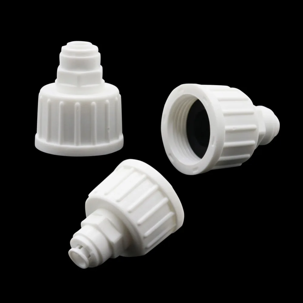 

3/4" to 6mm Reduce Quick connectors Garden accessories 6mm Slip lock Pipe Joint Aquarium Pipe Fittings Hose connector 3 Pcs