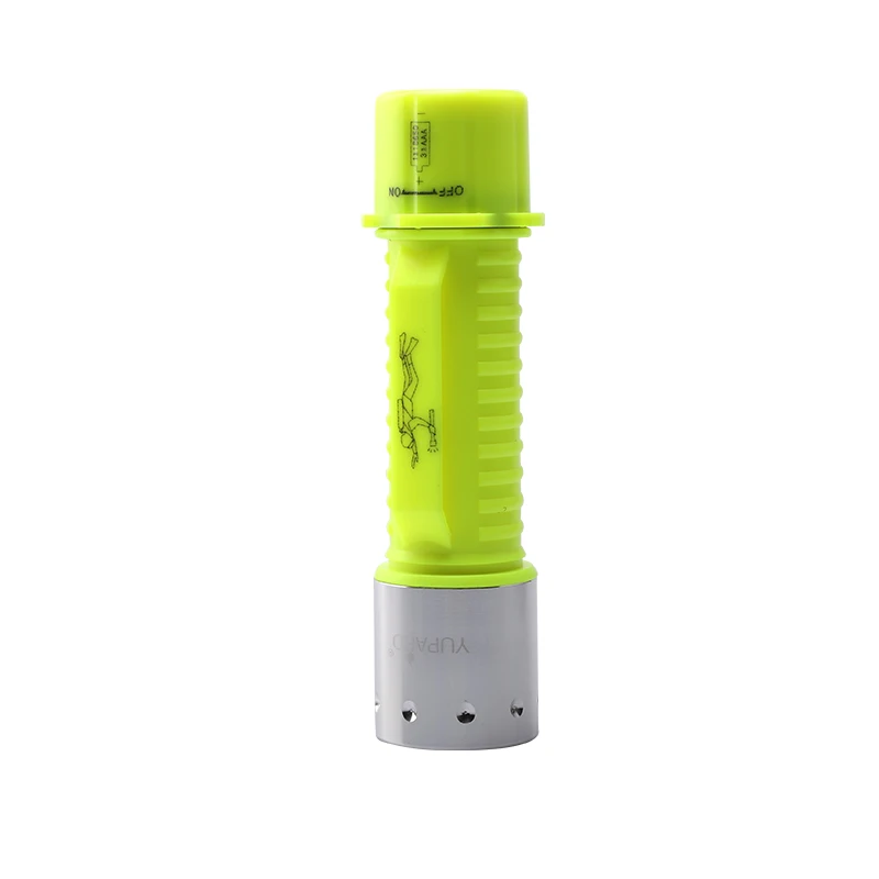 YUPARD Q5 LED diver Waterproof Underwater Diving Flashlight Lamp light outdoor Torch 3 Mode 18650/AAA battery camping lantern