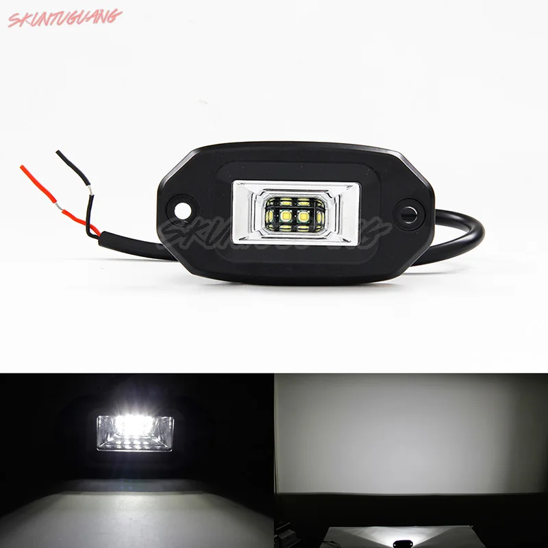 

1 PCS 20W LED Work Light 12V 6000K Waterproof Car Spot Fog Light Bar Offroad Driving Flood Lamp For SUV ATV Trucks Motorcycle