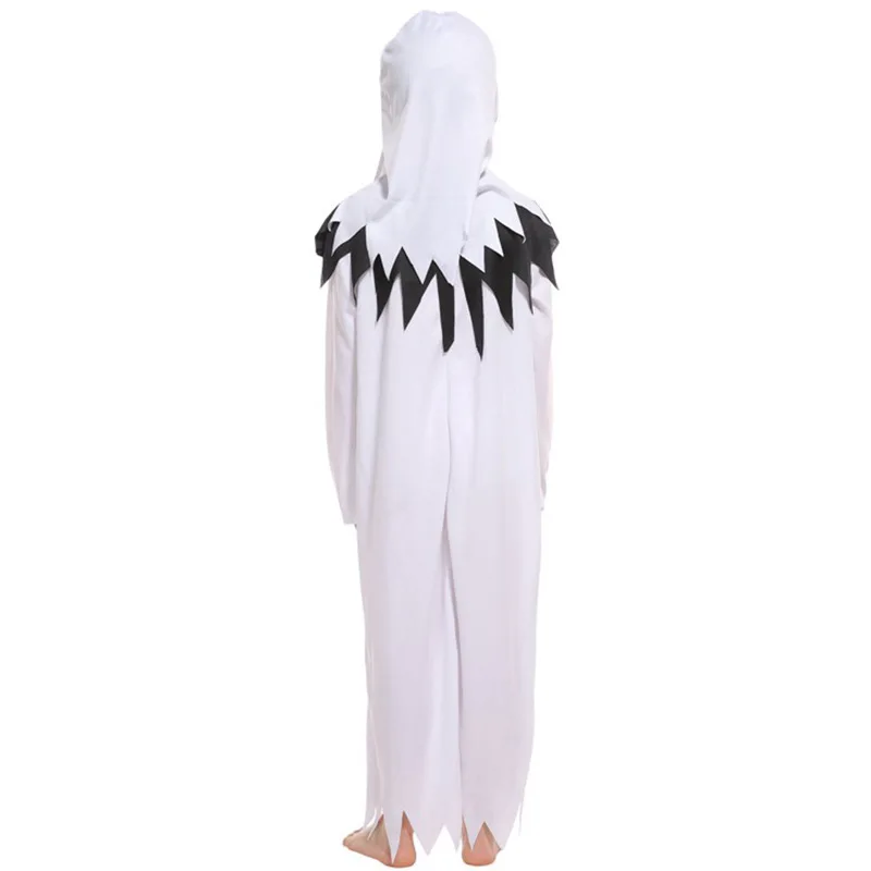 Kids Children Hell Devil Fiend Cosplay Boys Halloween Ghost Scary Costume Carnival Purim Easter Stage Role Play Show Party Dress