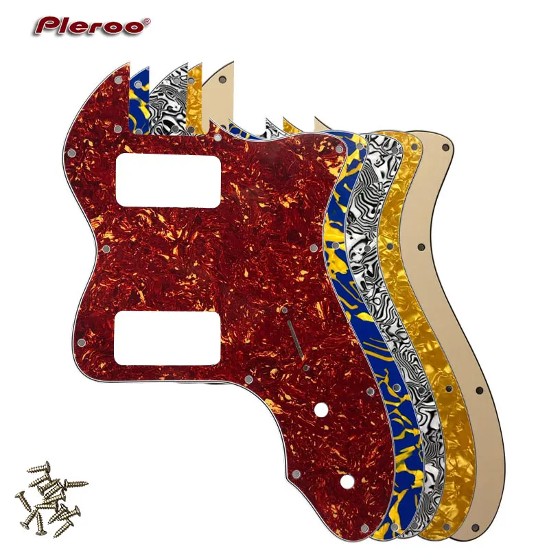 Guitar Parts - For Classic Series \'72 Telecaster Tele Thinline Guitar Pickguard Scratch Plate With TV Jones  Humbucker Pickups